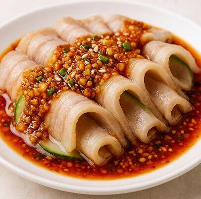 Garlic Pork Belly Slices