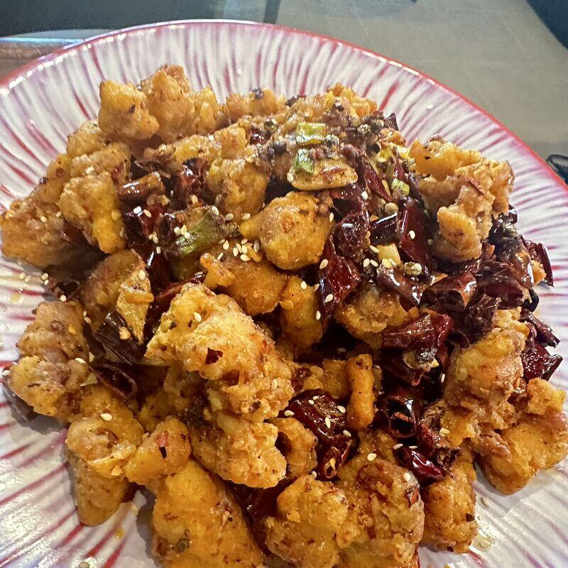 Three Peppers Crispy Chicken