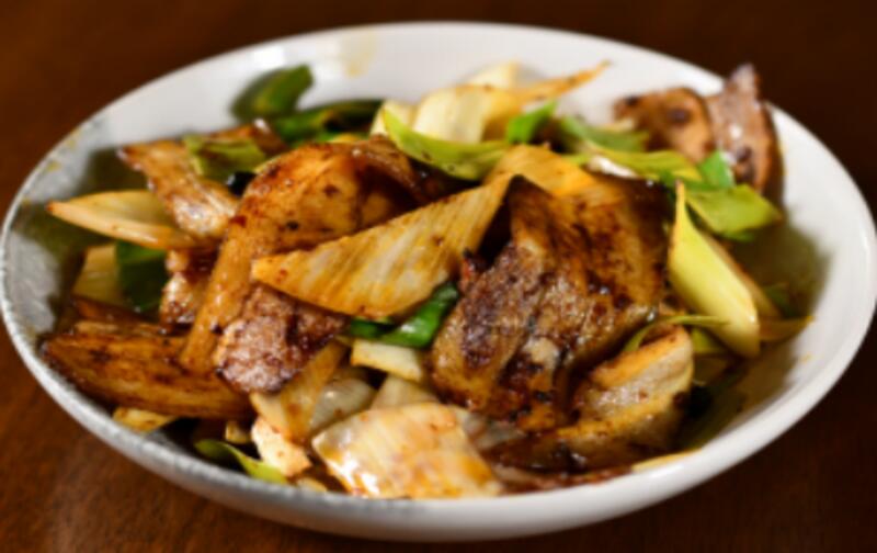 Twice-Cooked Pork (spicy)